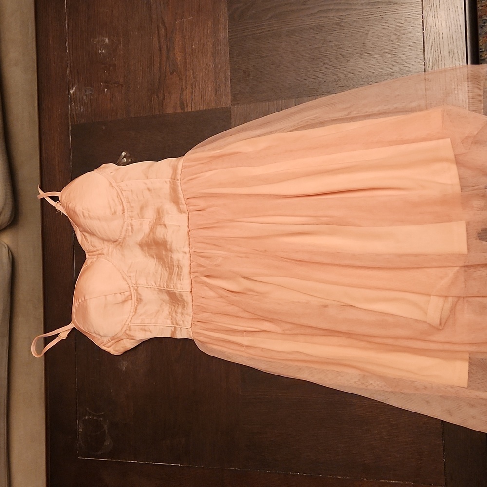 Pink, Shell strappy Dress